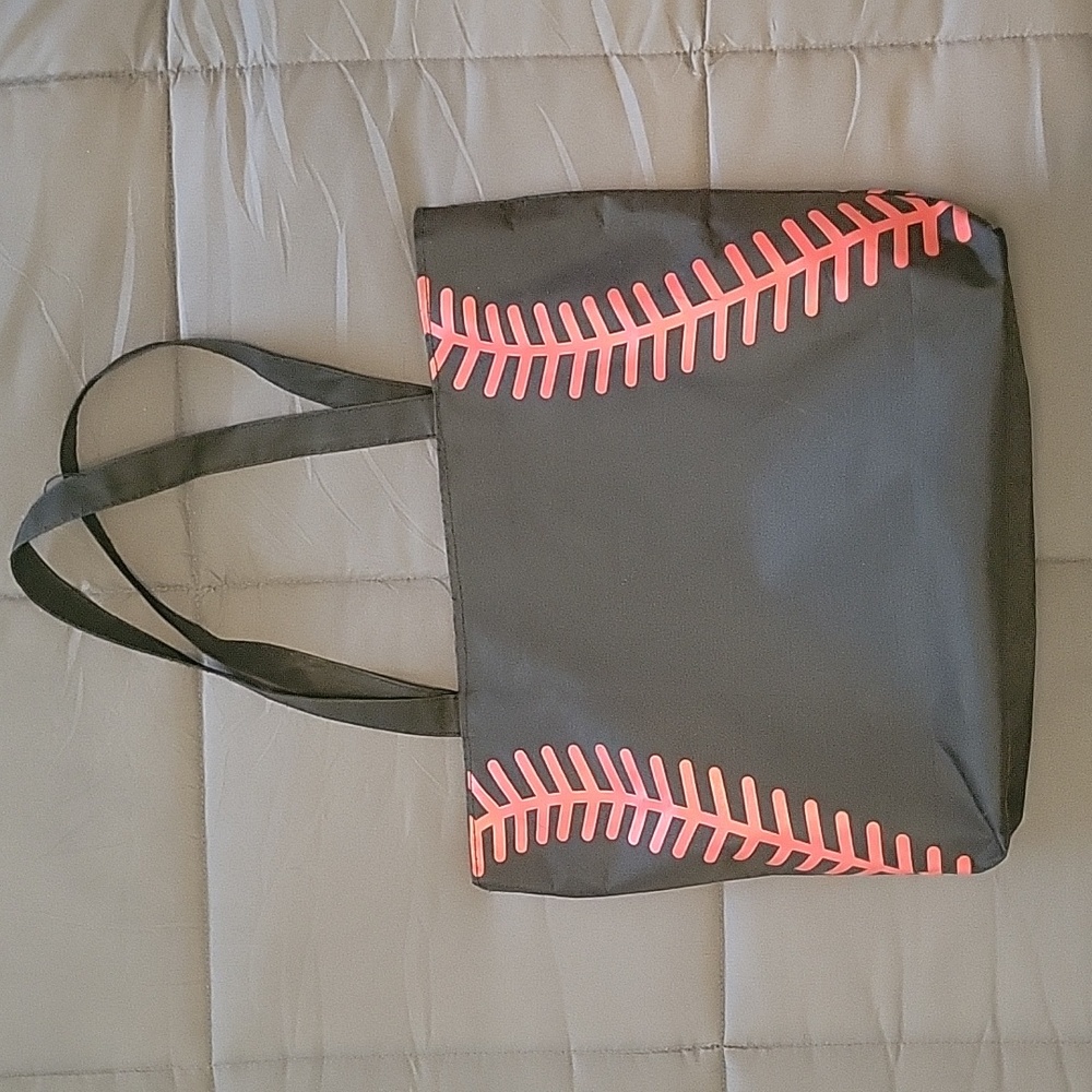 Baseball Mom Cloth Tote/Bag